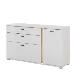 Wohnen Sideboards<Breite Kombi-Kommode mit LED Beleuchtung - Racelyn