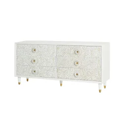 Wohnen Sideboards<Breite Kommode mit sechs Schubladen - Triboot