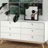 Wohnen Sideboards<Breite Kommode mit sechs Schubladen - Kolreva