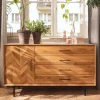 Wohnen Sideboards<Breite Kommode mit vier Schubladen & Tür - Kerfa