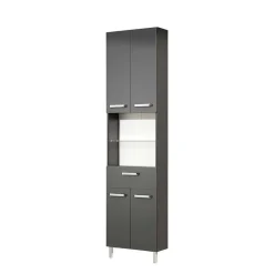 Wohnen Schränke<Breiter Bad Hochschrank mit 20 cm Tiefe - Colistran
