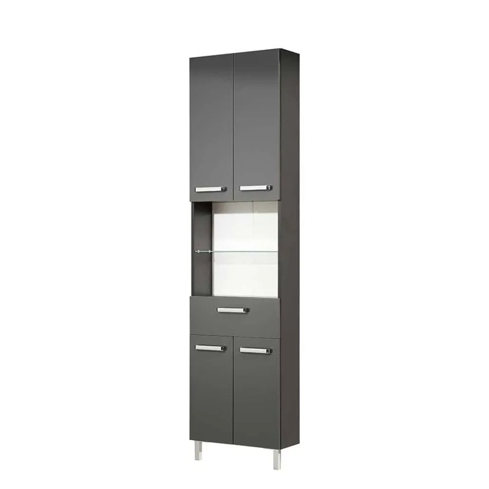 Wohnen Schränke<Breiter Bad Hochschrank mit 20 cm Tiefe - Colistran