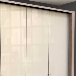 Wohnen Schränke|Kleiderschränke<Breiter Kleiderschrank mit 2 Falttüren - Rativian