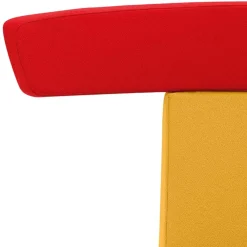Wohnen Hocker<Bürohocker mit Rückenlehne in Gelb & Orange - Andjes