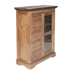 Wohnen Schränke<Brotschrank Mangato aus Teak Massivholz