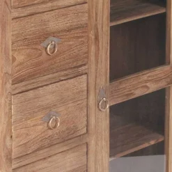 Wohnen Schränke<Brotschrank Mangato aus Teak Massivholz