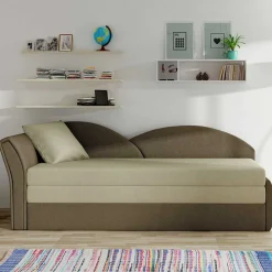 Wohnen Betten|Sofas<Chaiselongue mit Bettfunktion zweifarbig - Lagroma