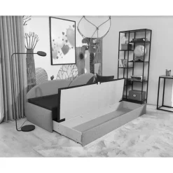 Wohnen Betten|Sofas<Chaiselongue mit Bettfunktion zweifarbig - Lagroma