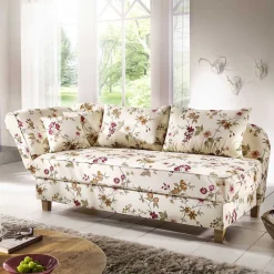 Wohnen Sofas<Chaiselongue mit Blumen Muster - Juanpico