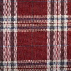 Wohnen Sofas<Chaiselongue mit Karostoff in Rot - Lyatea