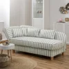Wohnen Sofas<Chaiselongue mit Streifenmuster - Texicano