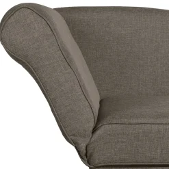 Wohnen Sofas<Chaiselounge in Beigegrau mit Buche - Senade