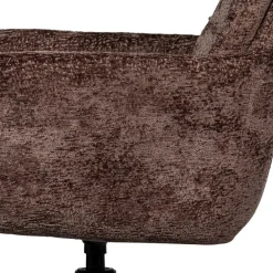 Wohnen Stühle<Chenille Armlehnenstühle mit Drehgestell - Abruzzia