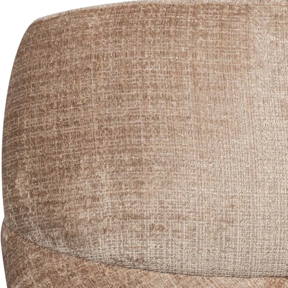Wohnen Sessel<Chenille Drehsessel in Beige - Anvica