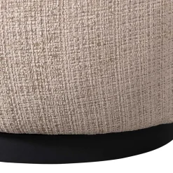 Wohnen Sessel<Chenille Drehsessel in Beige - Anvica
