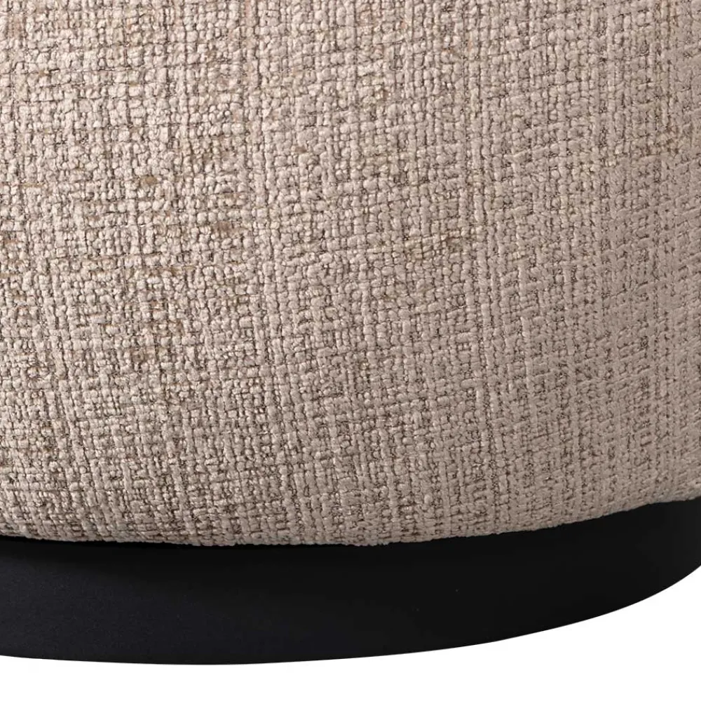 Wohnen Sessel<Chenille Drehsessel in Beige - Anvica