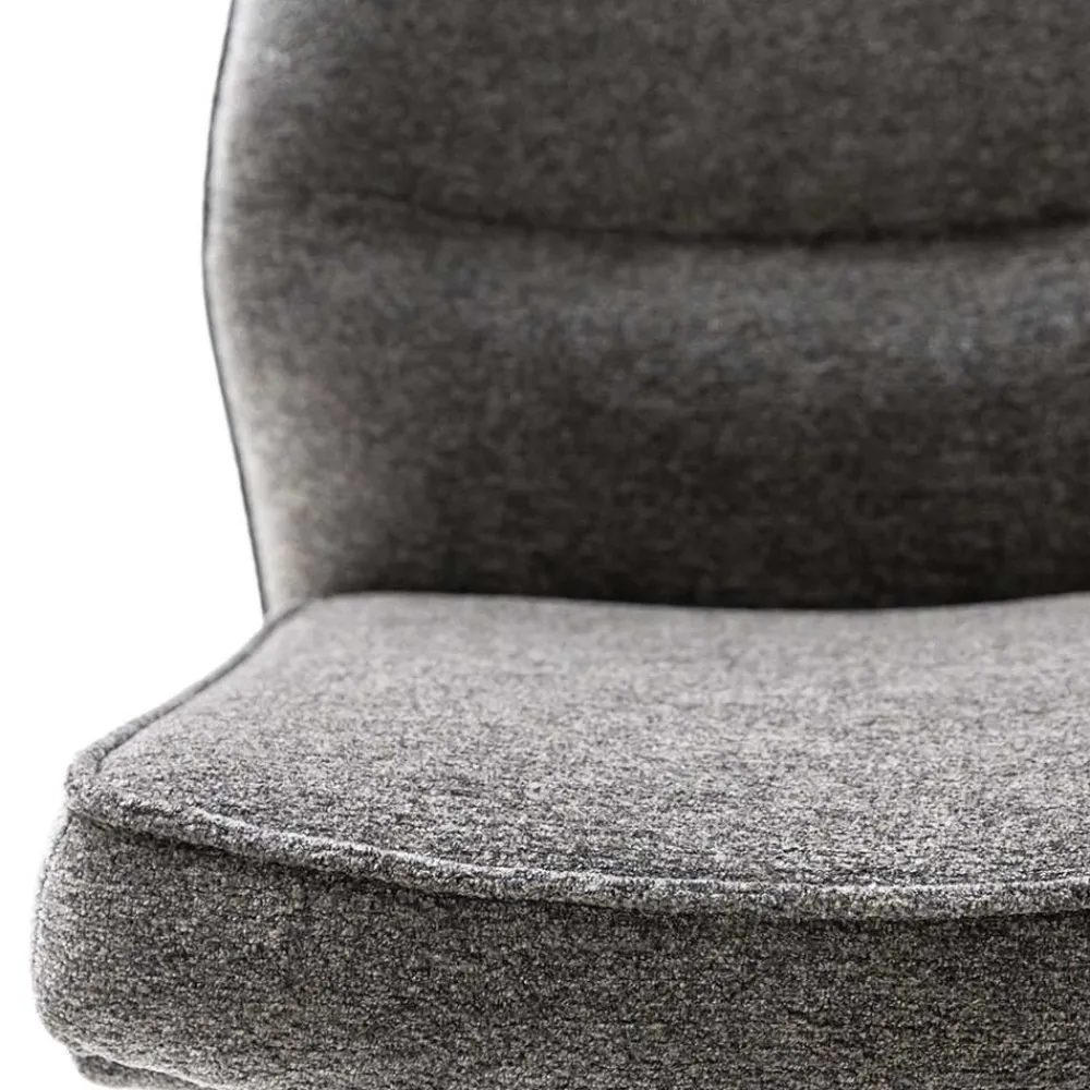 Wohnen Stühle<Chenille Esszimmerstuhl um 360 Grad drehbar - Padira (2er Set)