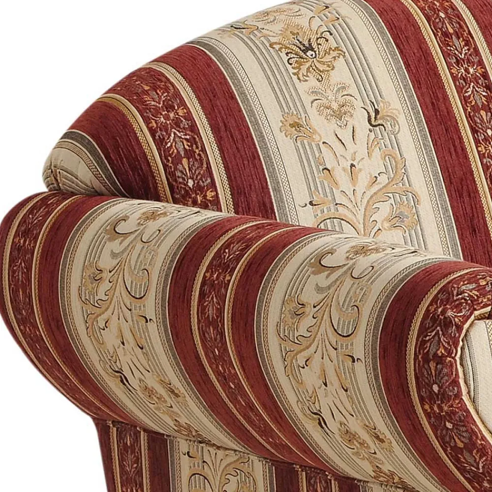Wohnen Sofas<Chenille Landhaussofa mit Federkern - Comi