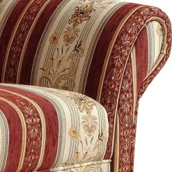 Wohnen Sofas<Chenille Landhaussofa mit Federkern - Comi