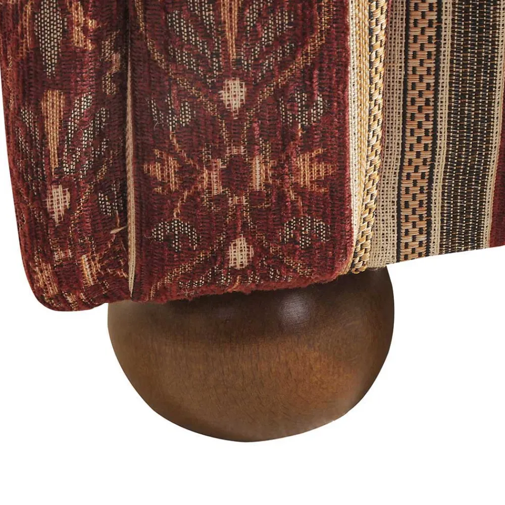 Wohnen Sofas<Chenille Landhaussofa mit Federkern - Comi