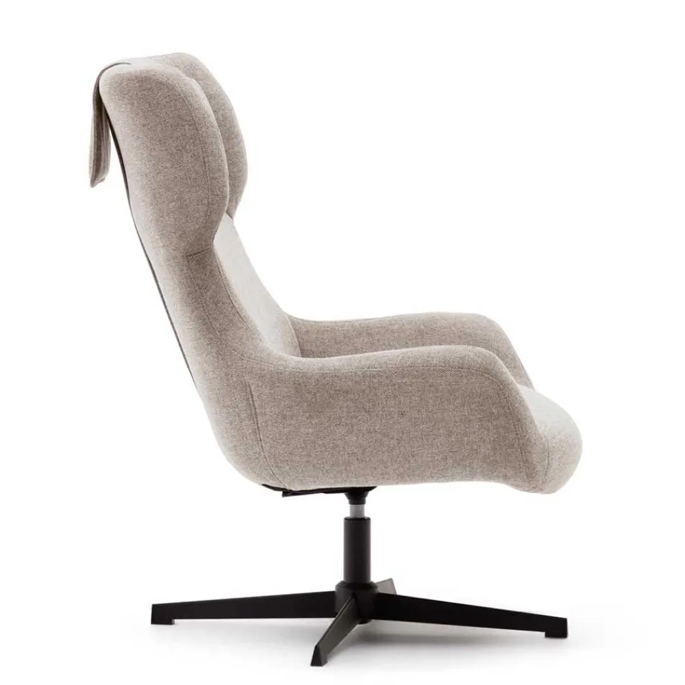 Wohnen Sessel<Chenille Loungesessel drehbar - Marocana