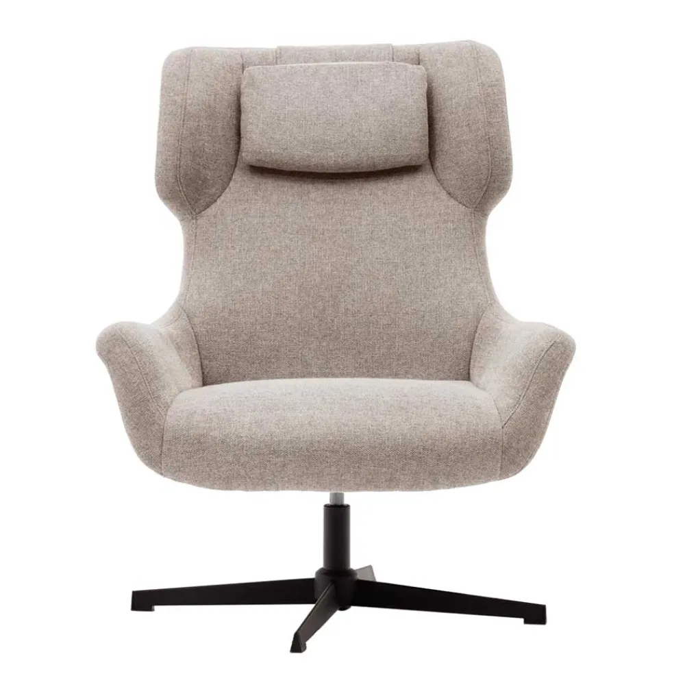 Wohnen Sessel<Chenille Loungesessel drehbar - Marocana