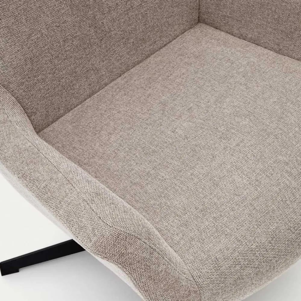 Wohnen Sessel<Chenille Loungesessel drehbar - Marocana
