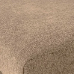 Wohnen Hocker<Chenille Polsterhocker in Champagner - Icoleran