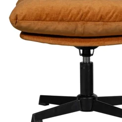 Wohnen Sessel<Chenille Relaxsessel in Ocker - Zinatella (zweiteilig)