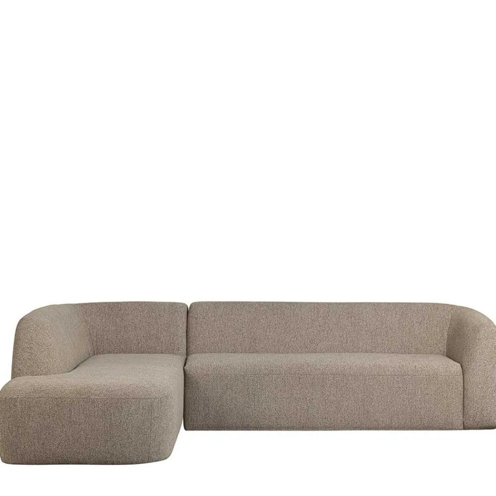 Wohnen Sofas<Chenille Sofaecke in Beige - Jaturna