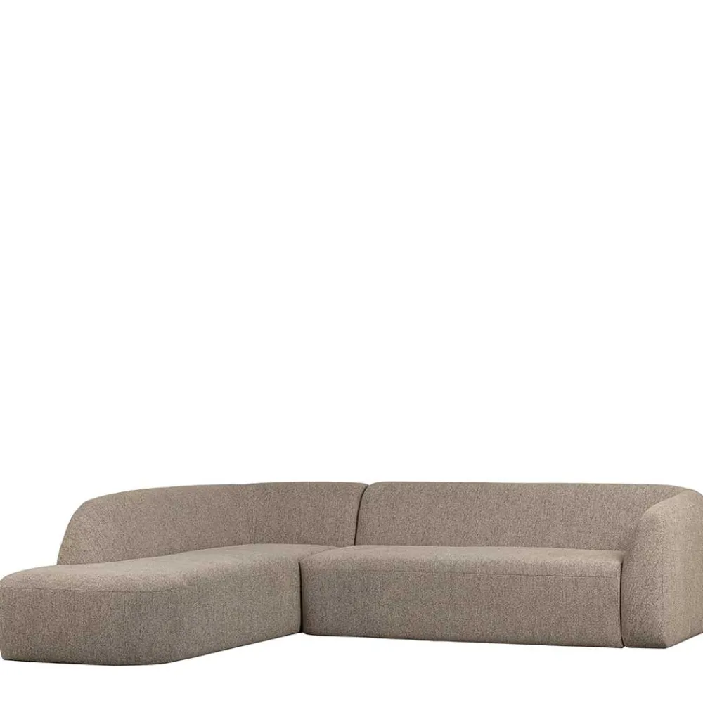 Wohnen Sofas<Chenille Sofaecke in Beige - Jaturna