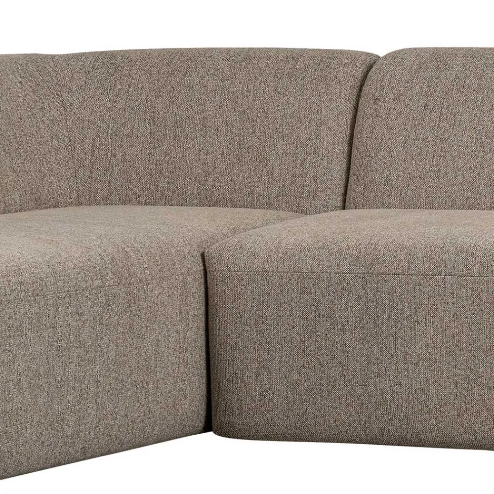 Wohnen Sofas<Chenille Sofaecke in Beige - Jaturna