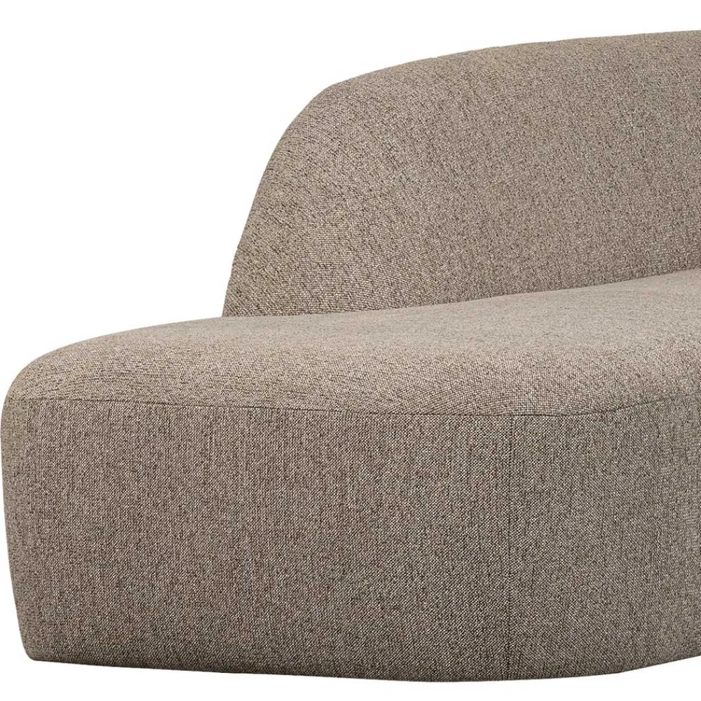 Wohnen Sofas<Chenille Sofaecke in Beige - Jaturna