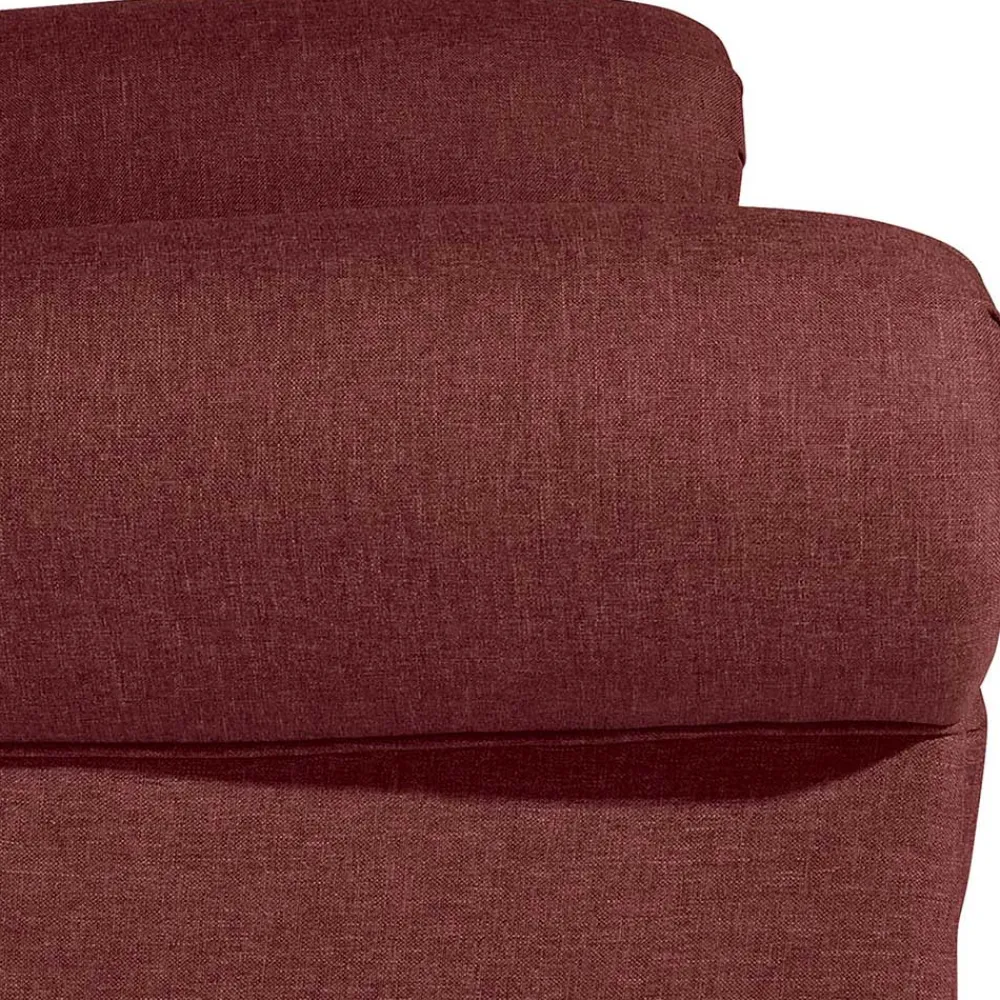 Wohnen Sessel<Chesterfield Sessel in Rot und Nussbaum - Giaz