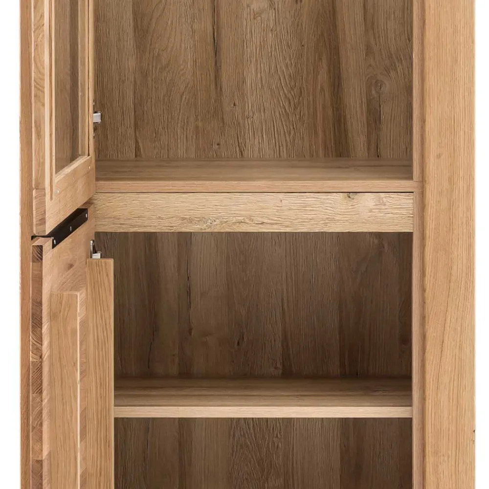 Wohnen Vitrinen<70cm breite Vitrine 2-türig - 199 cm hoch - Nelenia