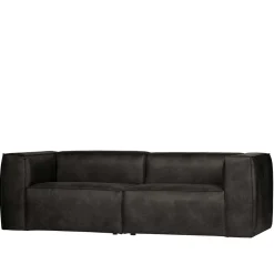 Wohnen Sofas<246cm breites 3-Sitzer Sofa in Schwarz - Haenja