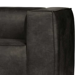 Wohnen Sofas<246cm breites 3-Sitzer Sofa in Schwarz - Haenja