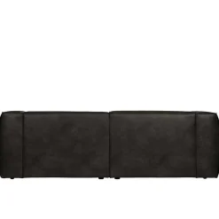 Wohnen Sofas<246cm breites 3-Sitzer Sofa in Schwarz - Haenja