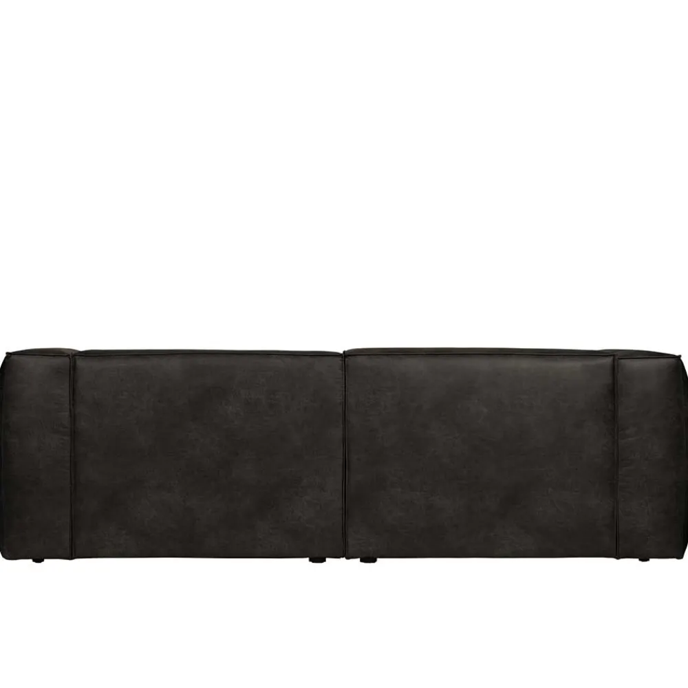 Wohnen Sofas<246cm breites 3-Sitzer Sofa in Schwarz - Haenja