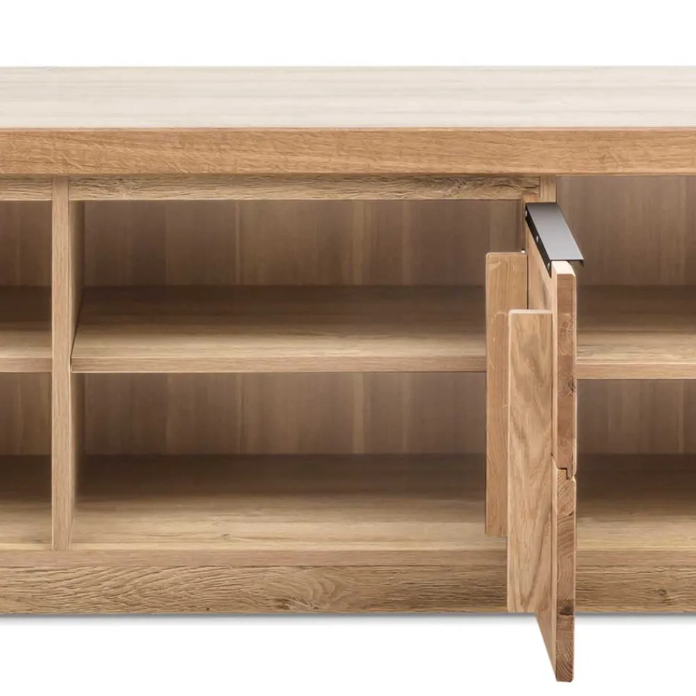 Wohnen Tv & Hifi-Möbel|Lowboards<160cm breites TV Lowboard mit Doppeltür - Nelenia