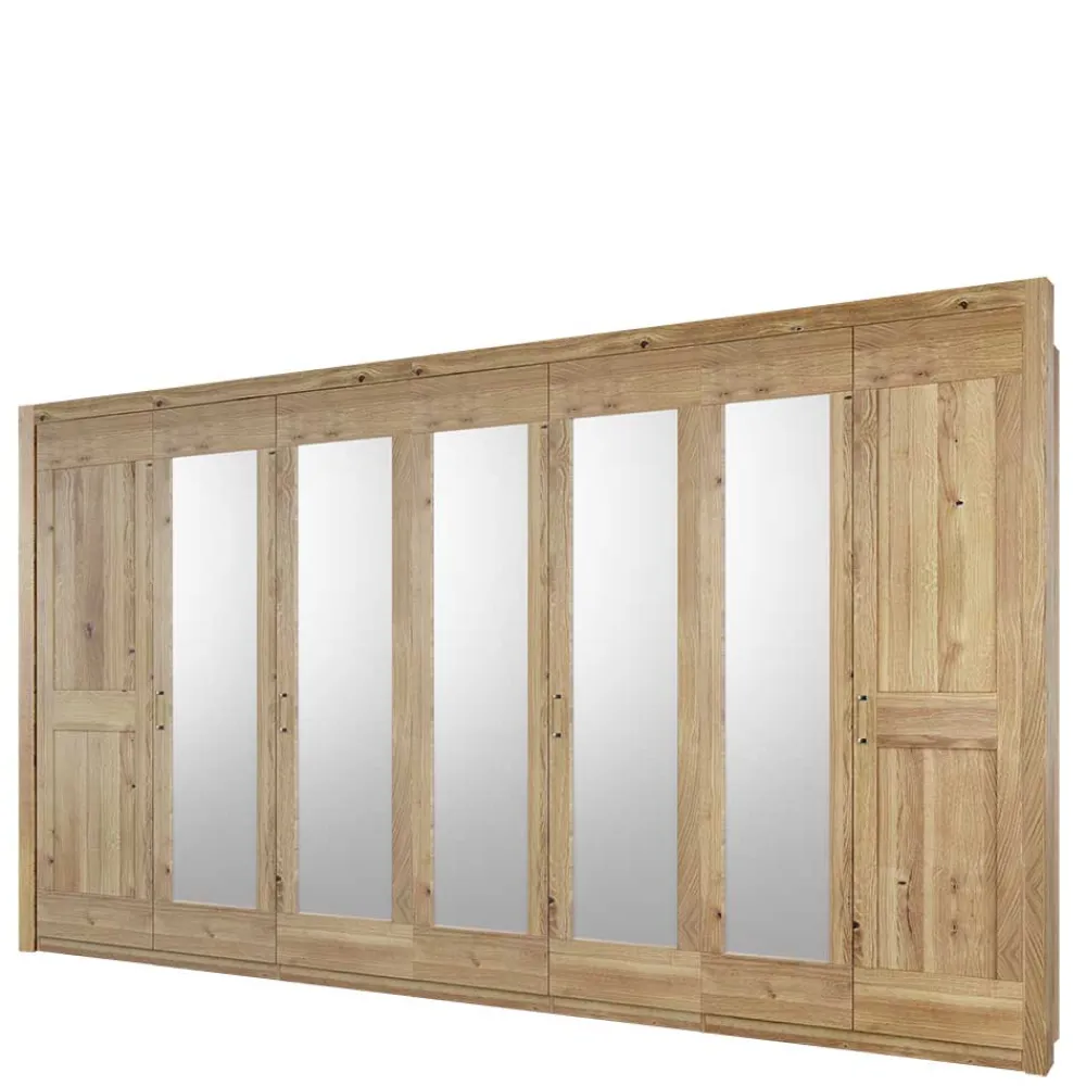 Wohnen Kleiderschränke<221cm hoher Kleiderschrank mit sieben Türen - Zamron I
