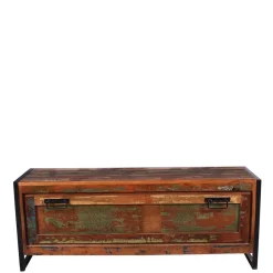 Wohnen Kommoden<50cm hoher Schuhschrank im Shabby Chic - Ensley