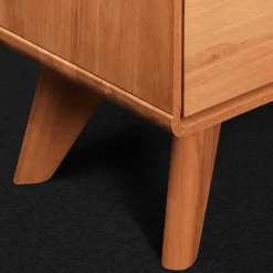 Wohnen Tv & Hifi-Möbel|Lowboards<40cm hohes Lowboard in Kernbuche - Junola