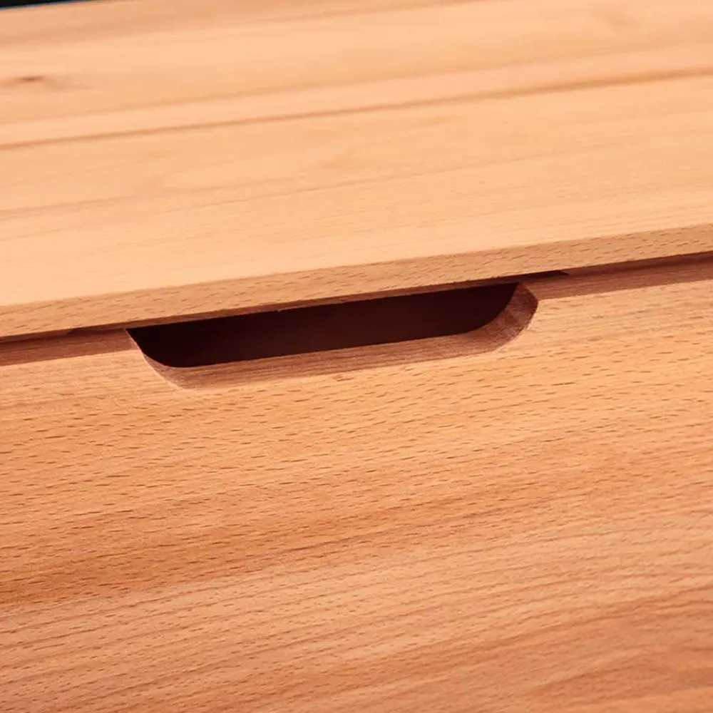 Wohnen Tv & Hifi-Möbel|Lowboards<40cm hohes Lowboard in Kernbuche - Junola