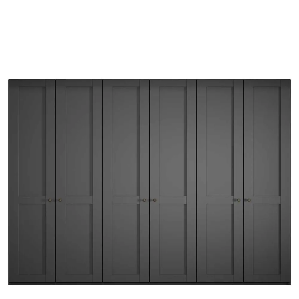 Wohnen Kleiderschränke<300cm Kleiderschrank mit sechs Türen - Mataram