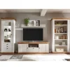 Wohnen Wohnwände<367cm Landhaus Anbauwand Set - Diatara (vierteilig)