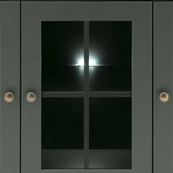 Wohnen Sideboards<130cm Landhaus Sideboard in Dunkelgrün - Niestov