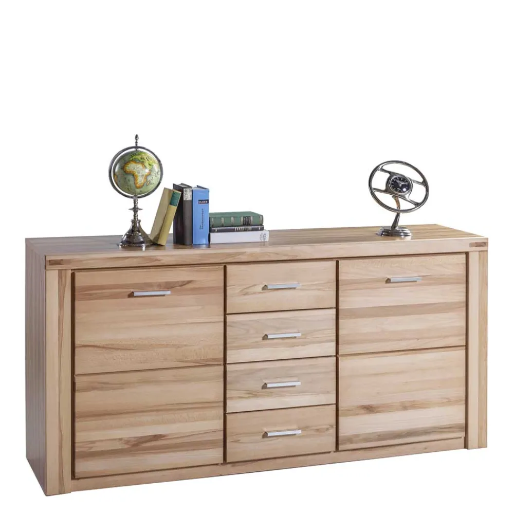 Wohnen Sideboards<158cm langes Sideboard mit Sockelgestell - Uhelia