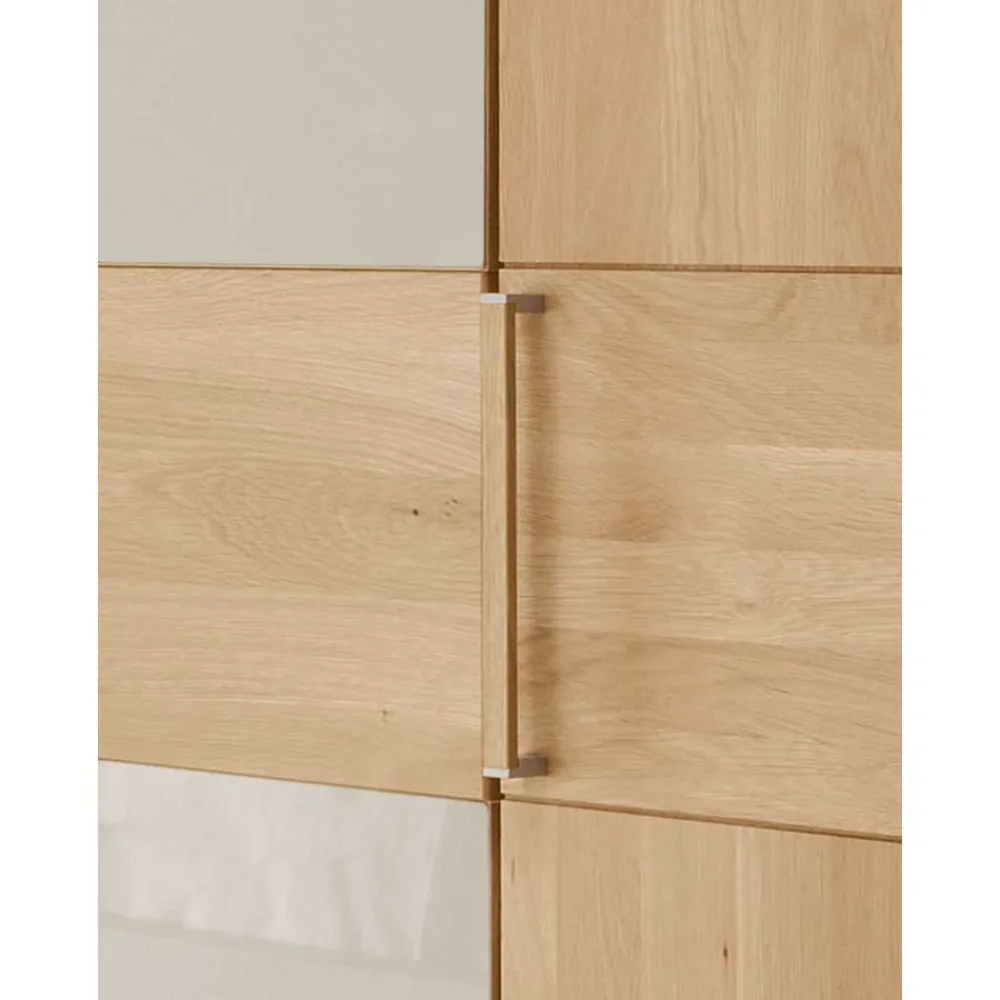 Wohnen Kleiderschränke|Schränke<150cm Schlafraum Kleiderschrank 3-türig - Emdsiva