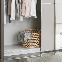 Wohnen Kleiderschränke|Schränke<250cm Schlafzimmer Schrank 3-türig - Bassi